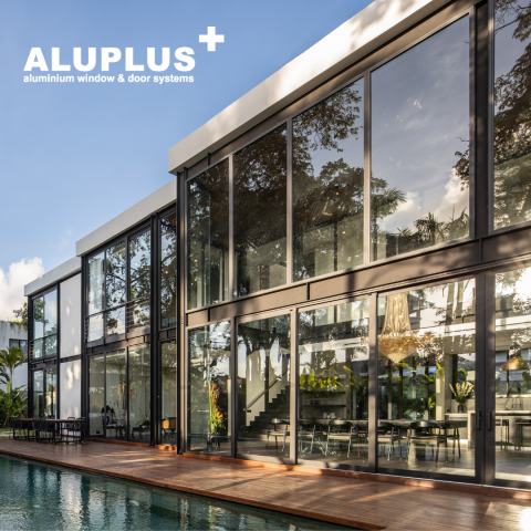 Percantik Tampilan Teras Rumah Dengan ALUPLUS Lift & Slide